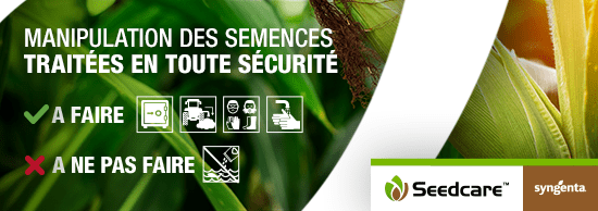 Sécurité dans le traitement de semence