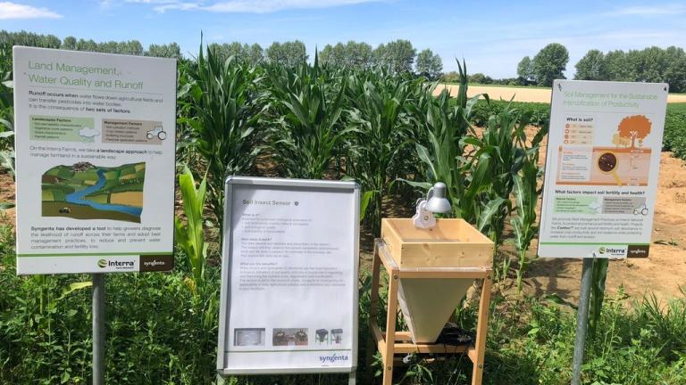 De bodeminsectensensor is één van de innovaties in het veld