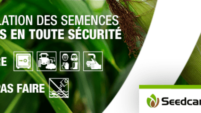 Sécurité dans le traitement de semence