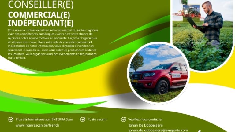 Vacature promotor INTERRA Scan Wallonië