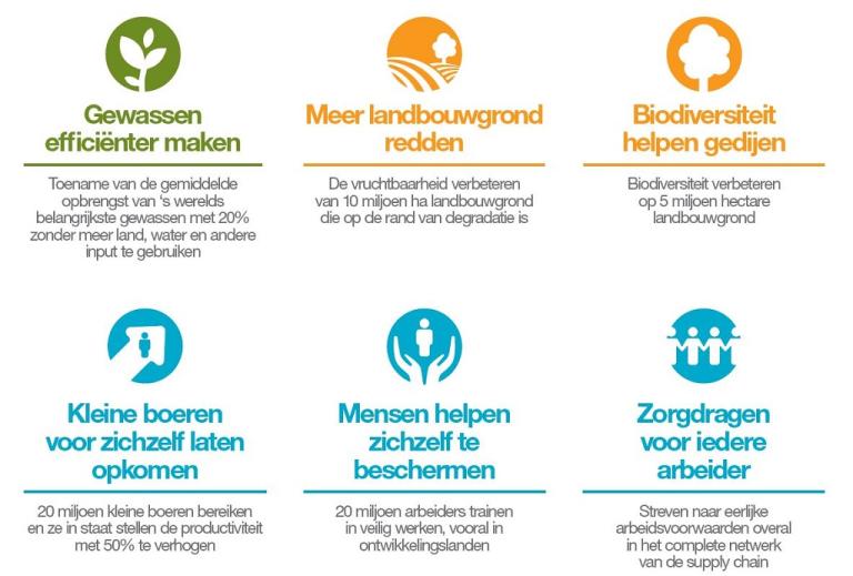 Onze zes beloften