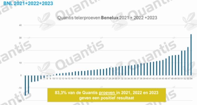 Quantis grafiek